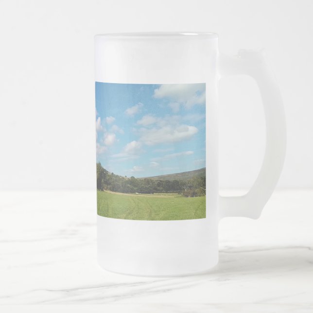 Peaks Landschaft Mattglas Bierglas (Rechts)