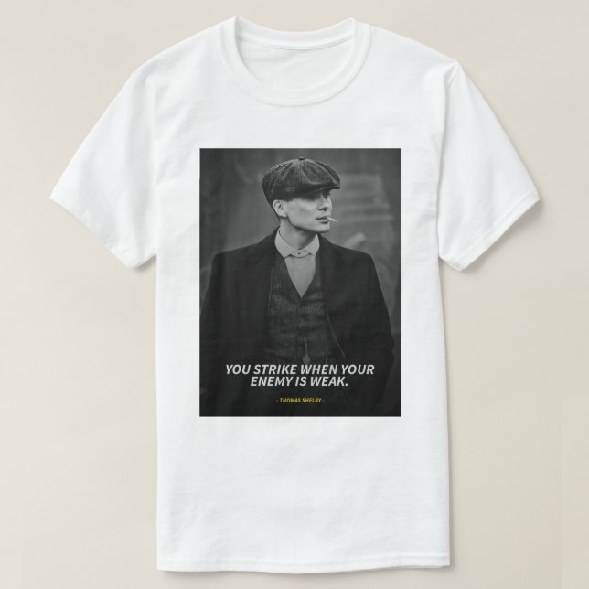 Peaky blinders quotes T-Shirt (Design vorne)