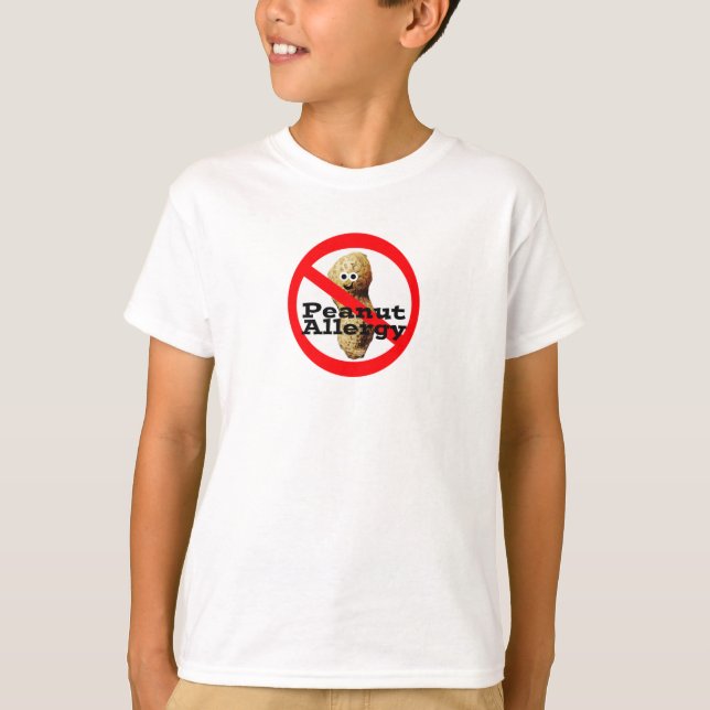 Peanut Allergy Boy's Shirt (Vorderseite)