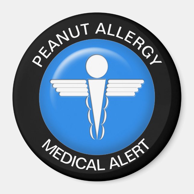 Peanut Allergy Magnet (Vorne)