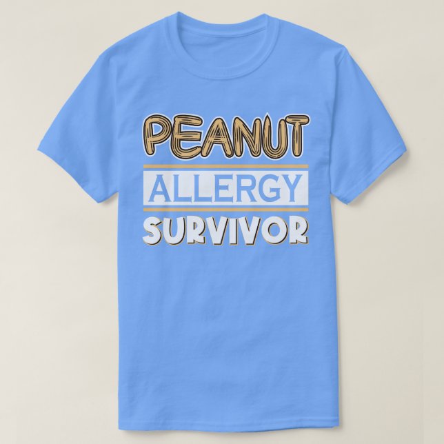 Peanut Allergy Survivor T-Shirt (Design vorne)