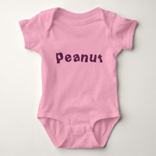 Peanut Baby oder Junge Outfit. Strampler