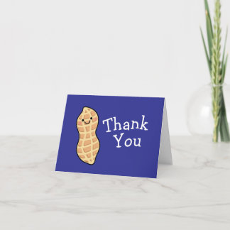 Peanut Birthday Party Kinder Niedliche Nut Cartoon Karte