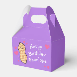 Peanut Birthday Party Niedlich Kids Cartoon Nut Geschenkschachtel