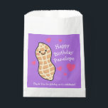 Peanut Birthday Party Niedlich Kids Cartoon Nut Geschenktütchen<br><div class="desc">Diese zauberhaften Vorspeisen zum Thema Erdnuss sind perfekt für einen Nuss-Liebhaber! Ideal für Geburtstage und andere Feiern! Die Erdnuss hat niedliche rosa Herzen und ist ideal für Kinder oder Erwachsene,  die ihren Abschluss aus einer Nussallergie feiern!</div>