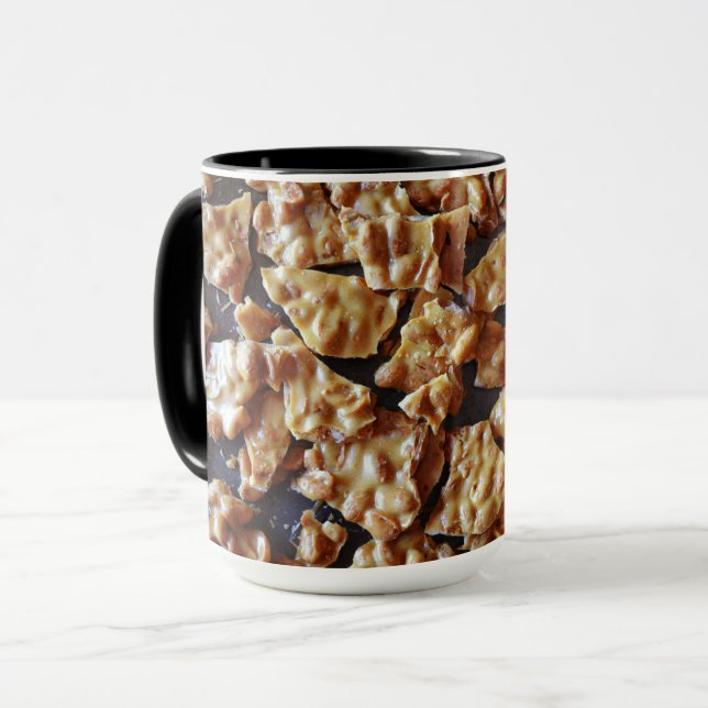 Peanut Brittle Candy Tasse Cup (Vorderseite Links)