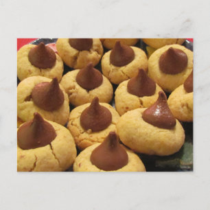 Peanut Butter Chocolate Drop Cookies Postkarte