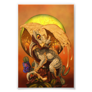 Peanut Butter Dragon 4x6 Print Fotodruck
