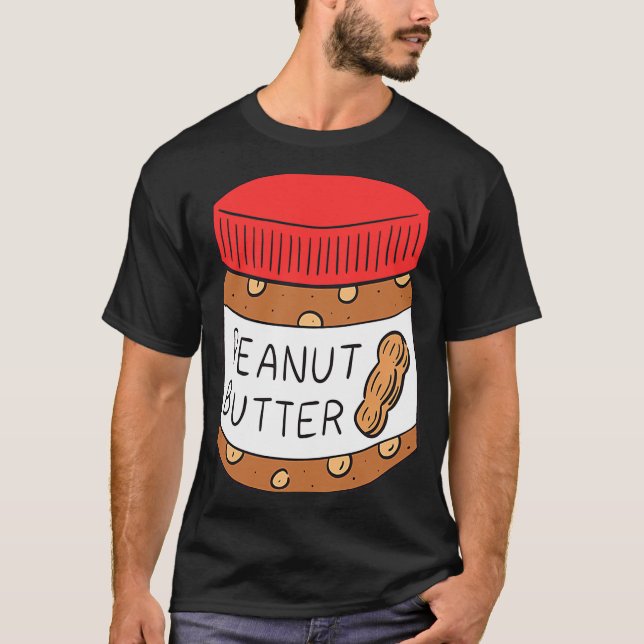 Peanut Butter Group Halloween Costume T-Shirt (Vorderseite)