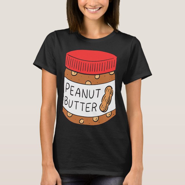 Peanut Butter Group Halloween Costume T-Shirt (Vorderseite)