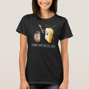 Peanut Butter ist Life Jelly Food Graphic T-Shirt