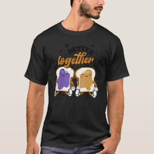Peanut Butter & Jelly Matching Couple für ihn und T-Shirt