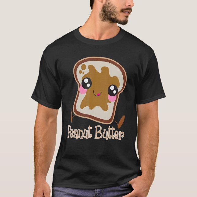 Peanut Butter & Jelly Niedlich Matching Couple Cos T-Shirt (Vorderseite)