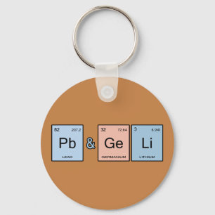 Peanut Butter & Jelly Schlüsselanhänger