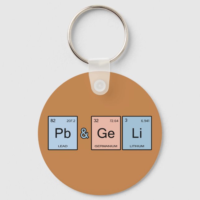 Peanut Butter & Jelly Schlüsselanhänger (Vorderseite)