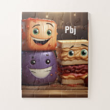 Peanut Butter & Jelly Spielzeit: 30-teiliges Puzzl