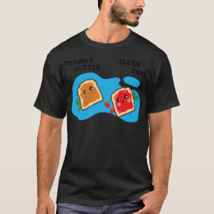 Peanut Butter Jelly Time Beste Freundin Liebe Matc T-Shirt
