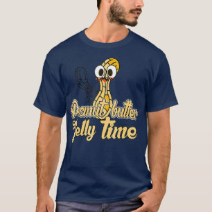 Peanut Butter Jelly Time Funny Peanut T-Shirt