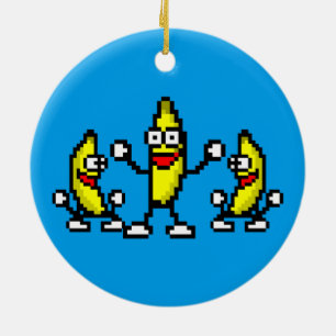 Peanut Butter Jelly Time Keramik Ornament