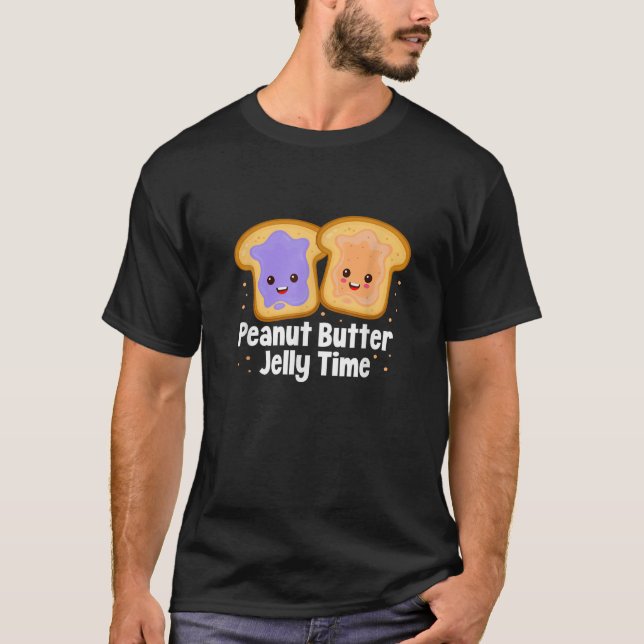 Peanut Butter Jelly Time T-Shirt (Vorderseite)