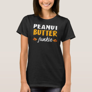 Peanut Butter Junkie Jelly Food Graphic T-Shirt