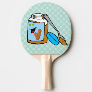 Peanut Butter Lover Ping Pong Paddle Tischtennis Schläger
