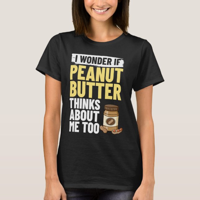 Peanut Butter Nut Peanut Recipes Biscuit T-Shirt (Vorderseite)