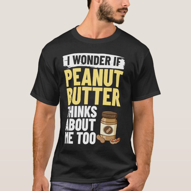 Peanut Butter Nut Peanut Recipes Biscuit T-Shirt (Vorderseite)