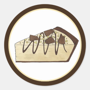 Peanut Butter Party Dessert Bake Sale Runder Aufkleber