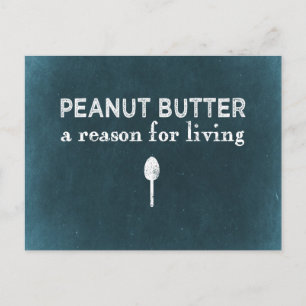 Peanut Butter Postkarte