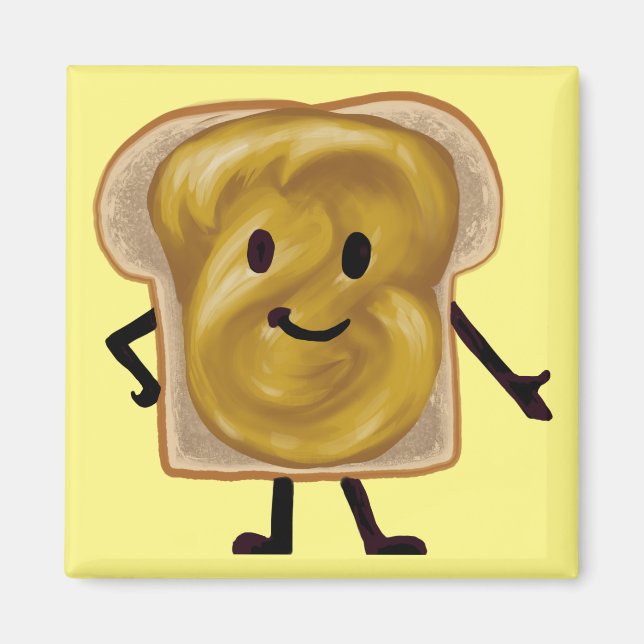 Peanut Butter Sandwich Buddy Magnet (Vorne)