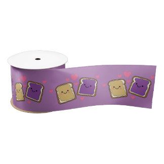 Peanut Butter und Jelly Birthday Party PBJ Satinband