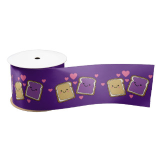 Peanut Butter und Jelly Birthday Party PBJ Satinband