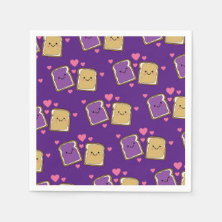 Peanut Butter und Jelly Birthday Party PBJ Serviette