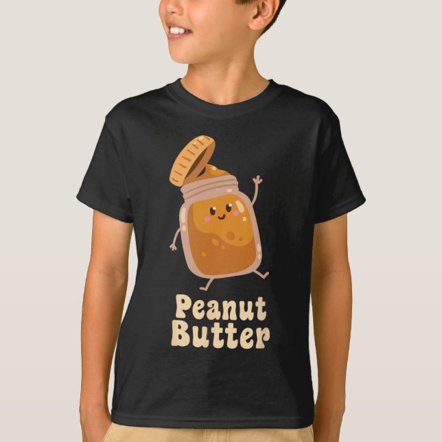 Peanut Butter und Jelly Matching Couple Halloween T-Shirt (Vorderseite)