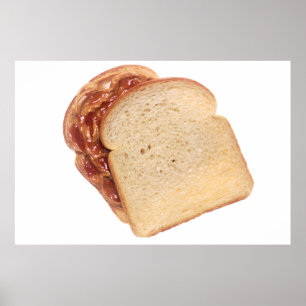 Peanut Butter und Jelly Sandwich Poster