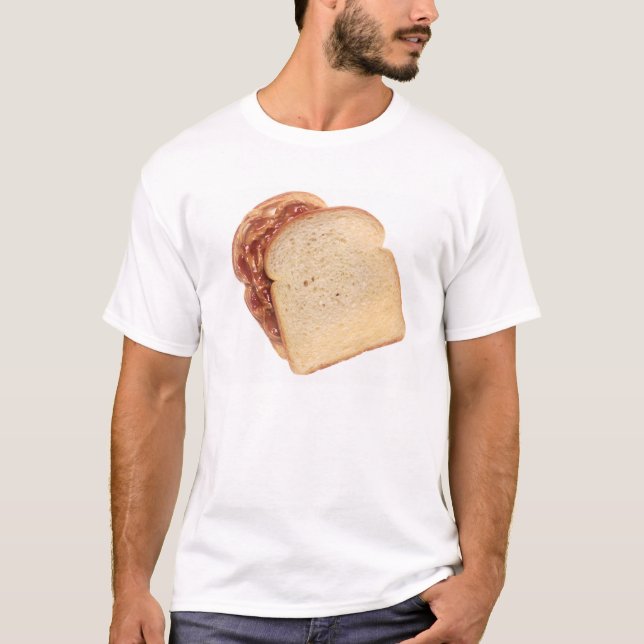 Peanut Butter und Jelly Sandwich T-Shirt (Vorderseite)