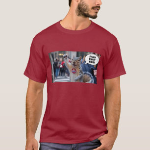 Peanut das Eichhörnchen Lustiges konservatives Wei T-Shirt