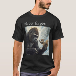 Peanut das Eichhörnchen und Harambe vergisst nie T-Shirt