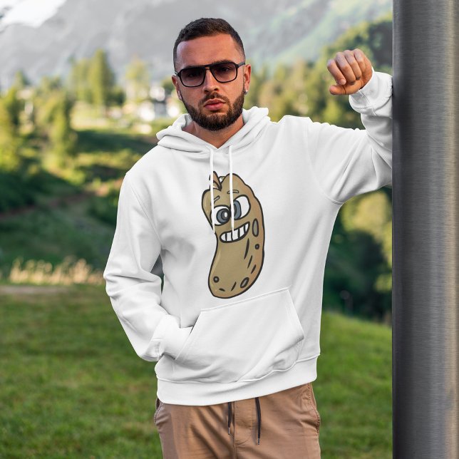Peanut Face Nutty Spaß Hoodie (Von Creator hochgeladen)