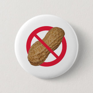 Peanut Forbidden - Arachide verboten Button