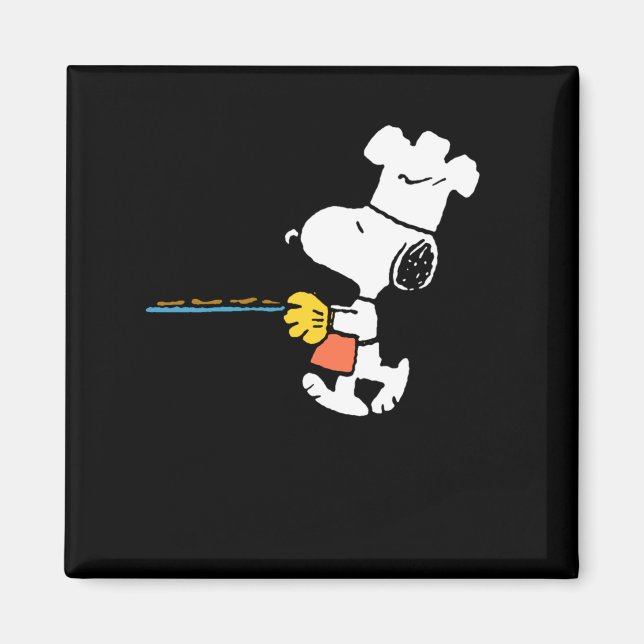 Peanuts Baking Cookies  Magnet (Vorne)