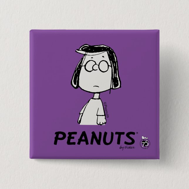 Peanuts Beständigkeit | Marcie Button (Vorderseite)