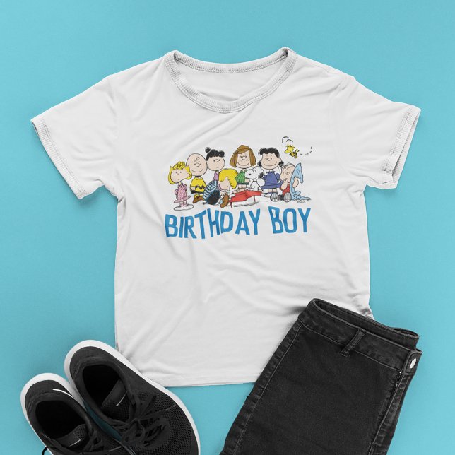 Peanuts | Charlie Brown and Gang Birthday Boy T-Shirt (Von Creator hochgeladen)