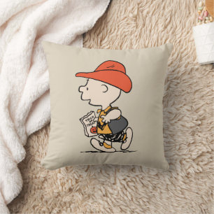 Peanuts Charlie Brown Cowboy Halloween Kissen