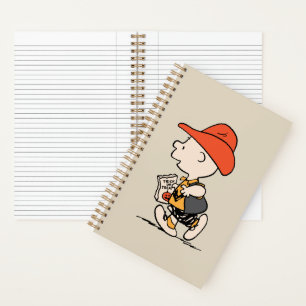 Peanuts Charlie Brown Cowboy Halloween Notizbuch