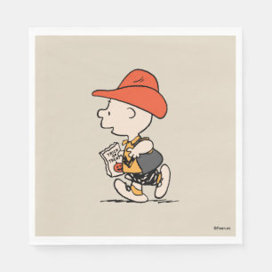 Peanuts Charlie Brown Cowboy Halloween Serviette