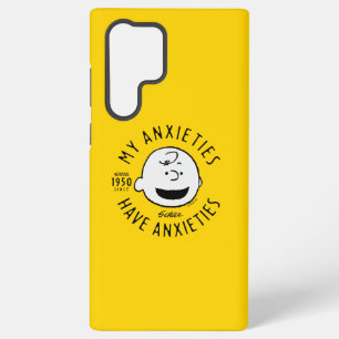 Peanuts Charlie Brown nervös seit 1950 Samsung Galaxy Hülle