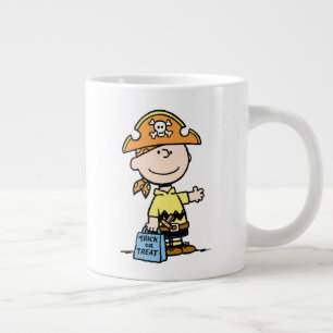 Peanuts Charlie Brown Pirat Halloween Jumbo-Tasse
