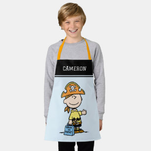 Peanuts Charlie Brown Pirat Halloween Schürze